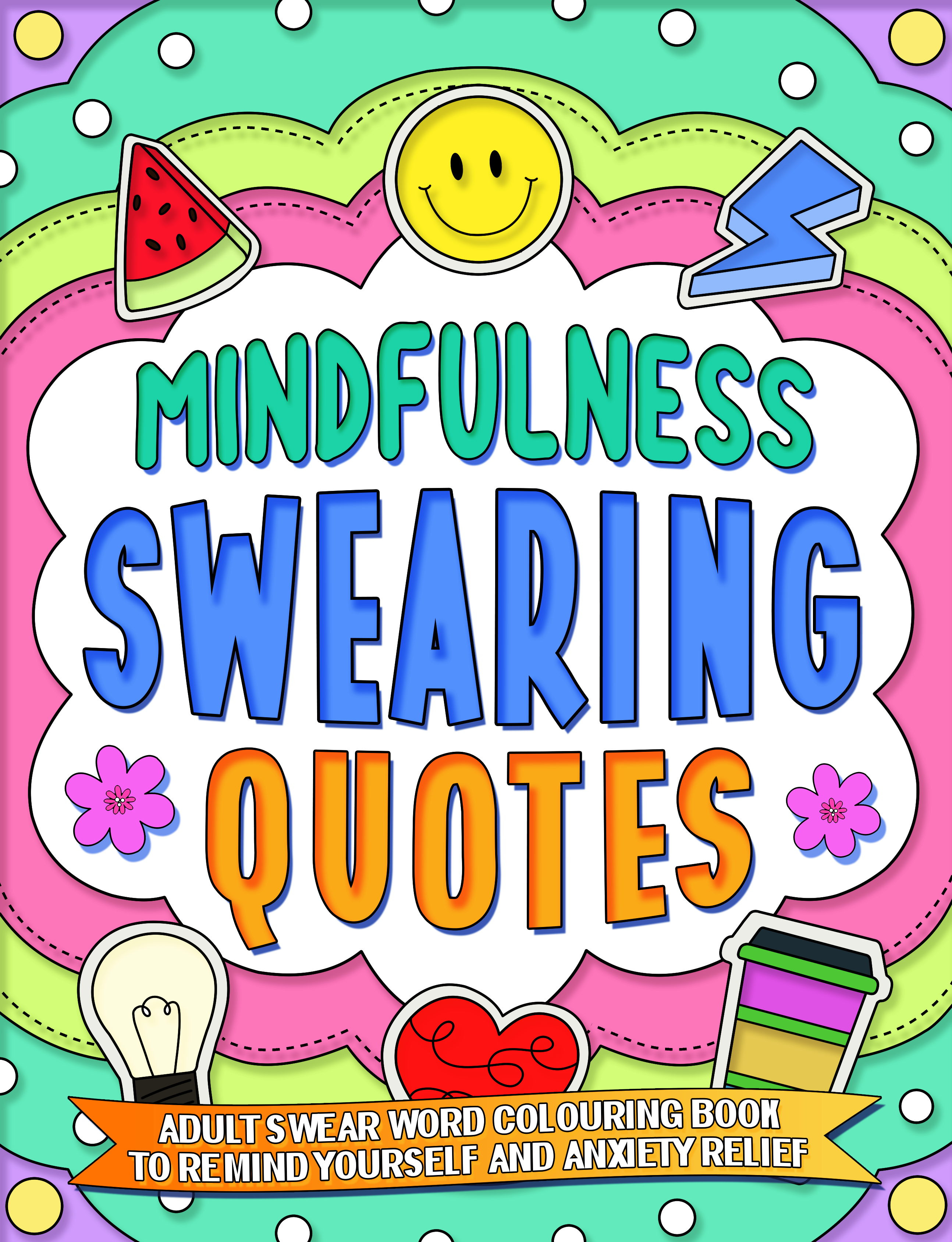 Things I Want To Say At Work But Can't: Stress Relief and Relaxation Swear Word, Swearing and Sweary Designs - Swearing Coloring Book for Adults. [Book]