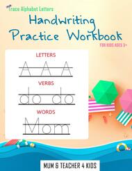 Get your free copy of Trace Alphabet letters: Handwriting Practice