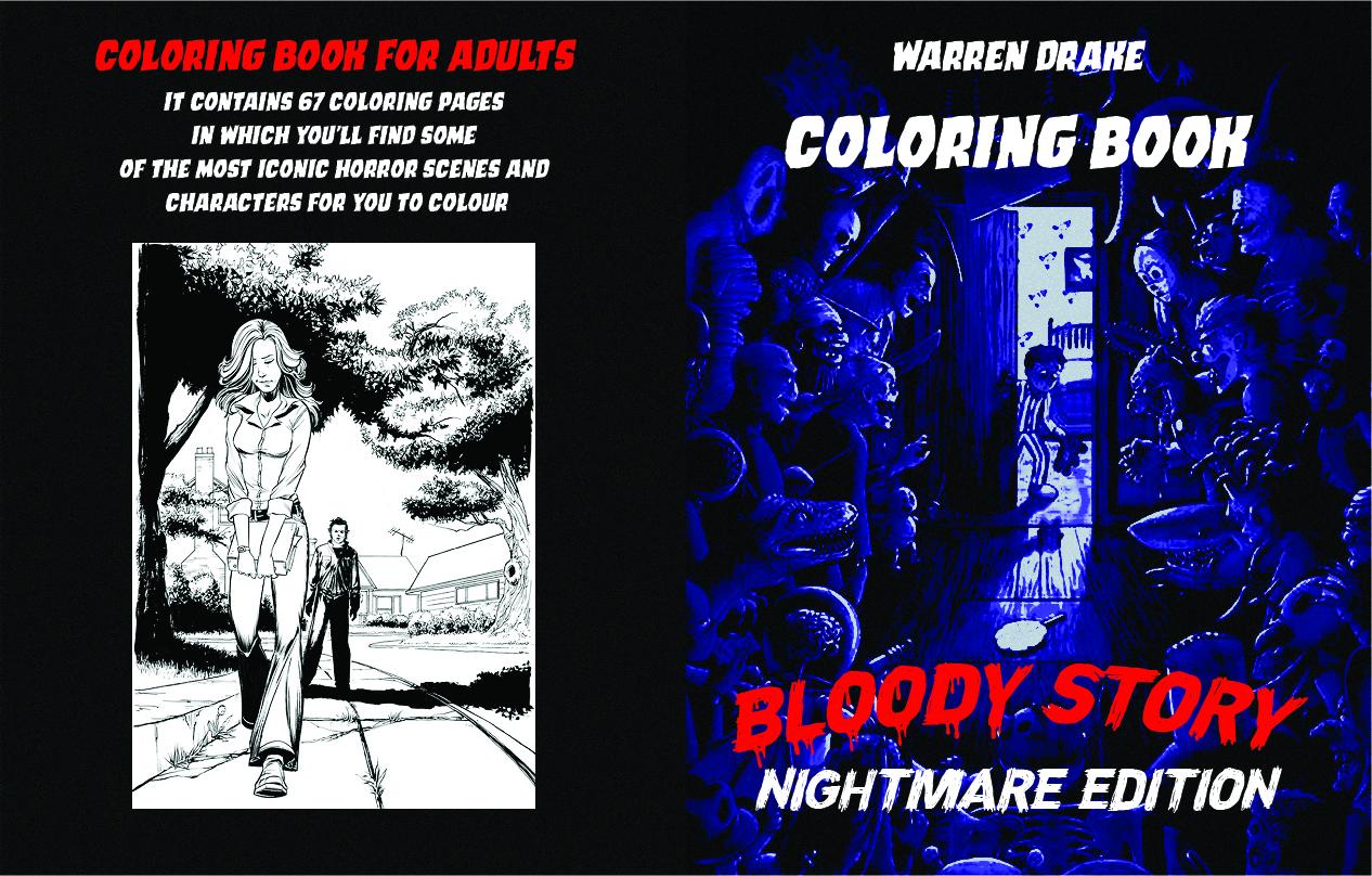 Download Get your free copy of Bloody Story, Nightmare Edition: Adults Coloring Books For Relaxation And ...