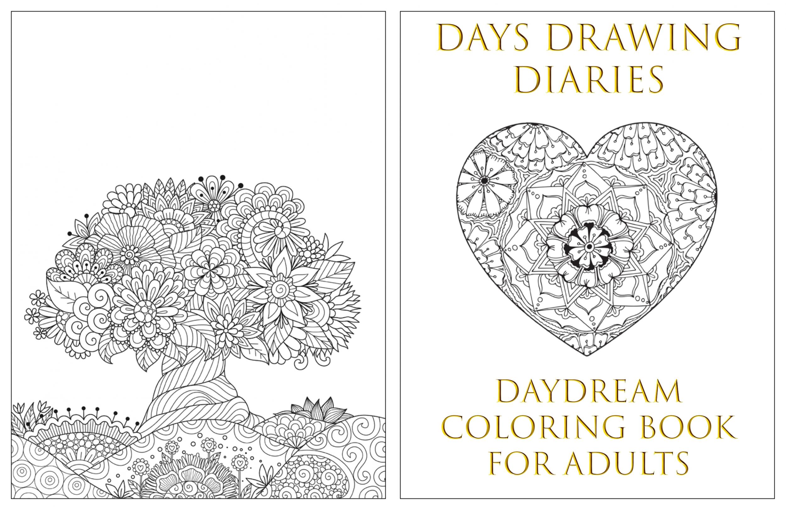 Get your free copy of DayDream Coloring Book For Adults 12 Coloring